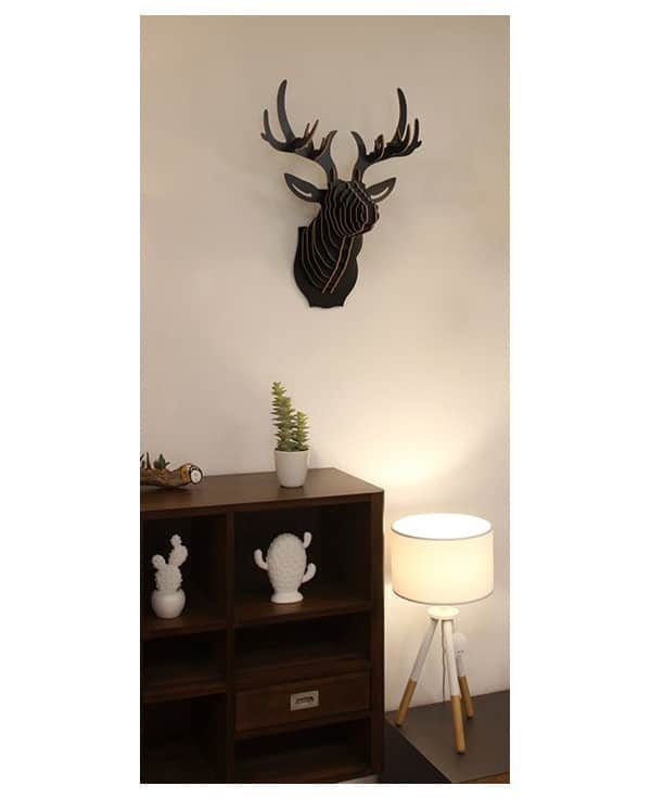 Decoración cabeza de venado