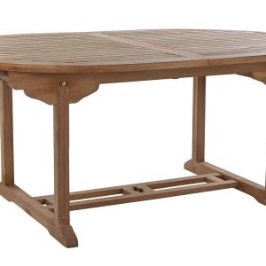 Conjunto de Comedor de Exterior de Teca Extensible
