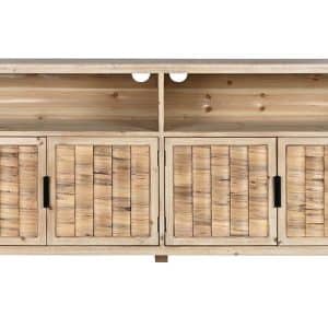 Natural fibre TV units